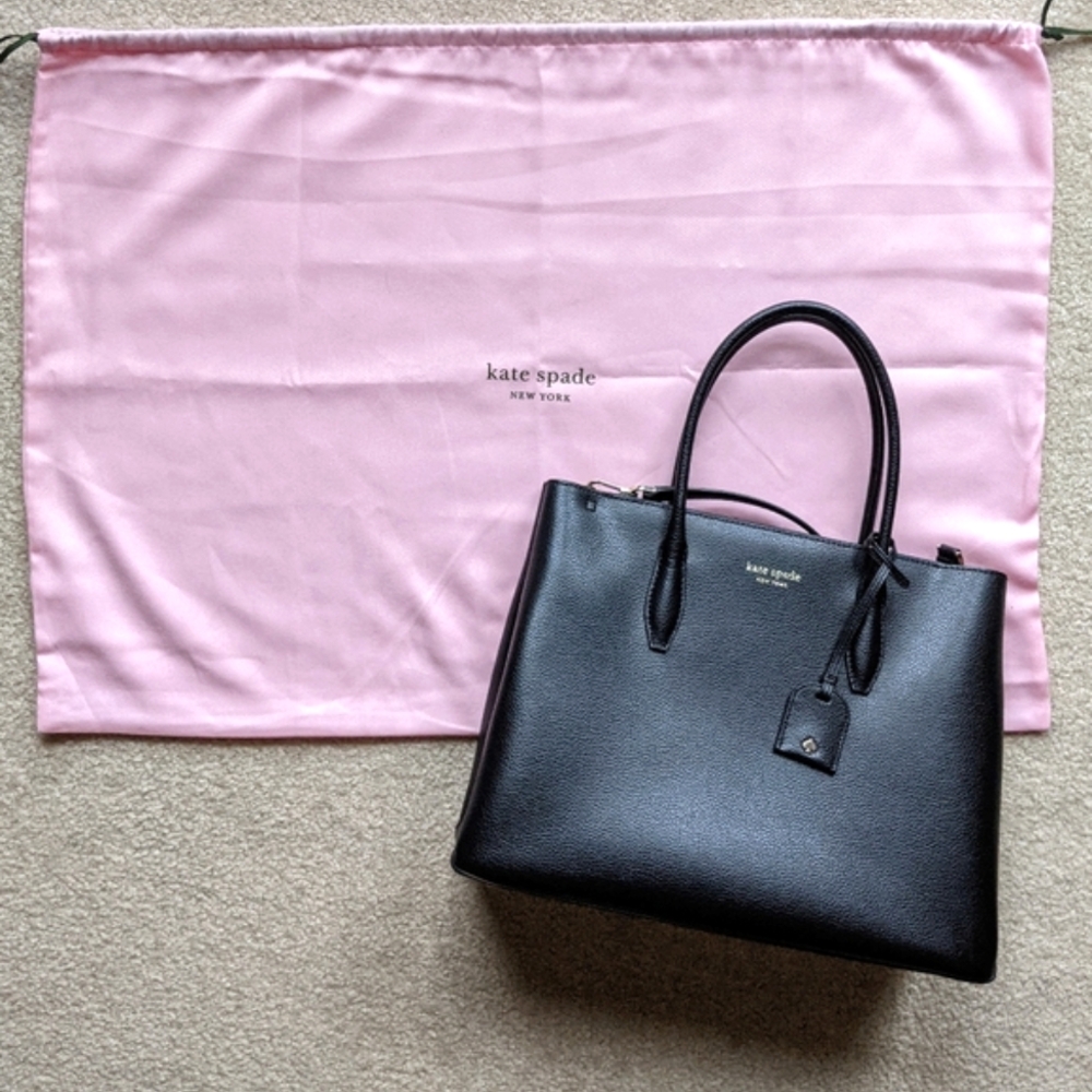 NWOT Kate Spade Black Crossbody Satchel Handbag
